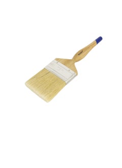 Roll Roy Blue 3 Inch Paint Brush Beige Bristle  - Image 3
