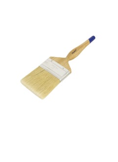 Roll Roy Blue 3 Inch Paint Brush Beige Bristle  - Image 2