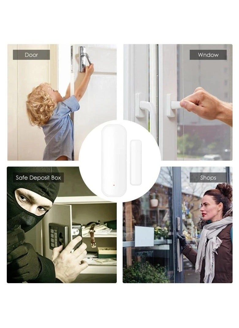 Generic - Wi Fi Sensor And Alarm When Opening Or Closing Doors Or Windows Via The Tuya Smart Application On Your Mobile Phone - Image 1
