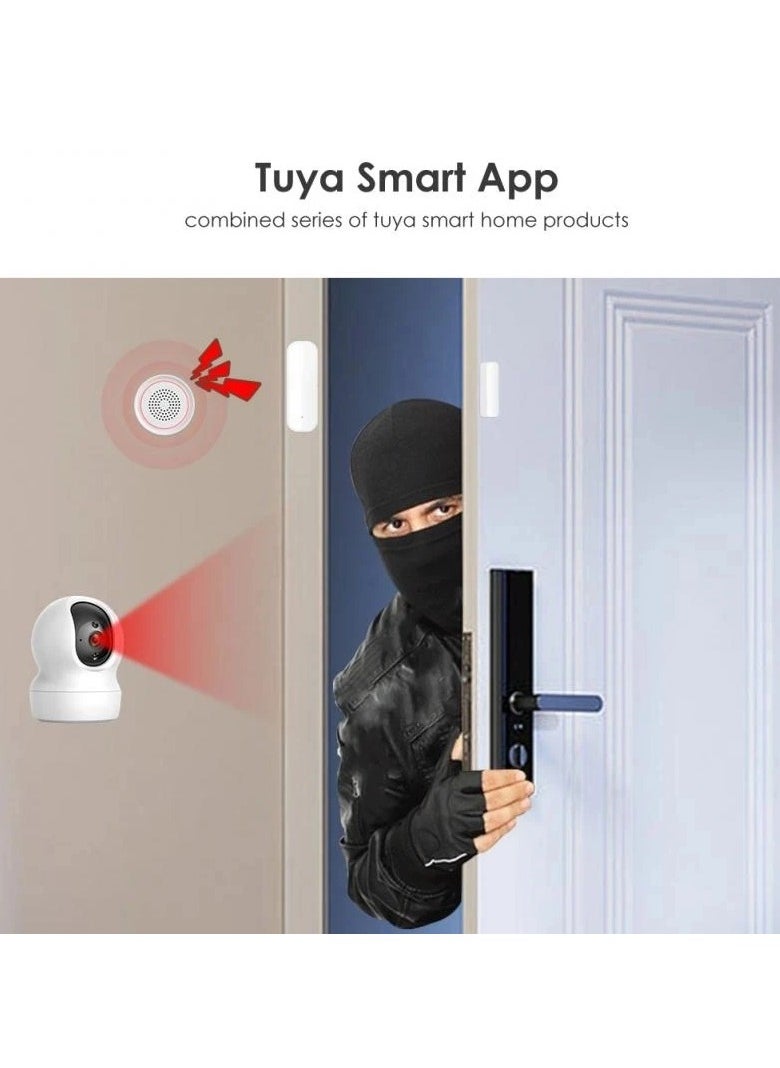 Generic - Wi Fi Sensor And Alarm When Opening Or Closing Doors Or Windows Via The Tuya Smart Application On Your Mobile Phone - Image 1