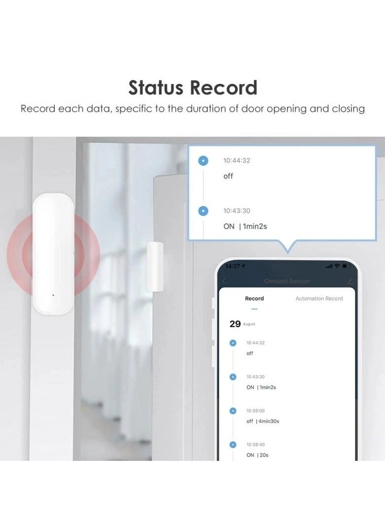 Generic - Wi Fi Sensor And Alarm When Opening Or Closing Doors Or Windows Via The Tuya Smart Application On Your Mobile Phone - Image 1