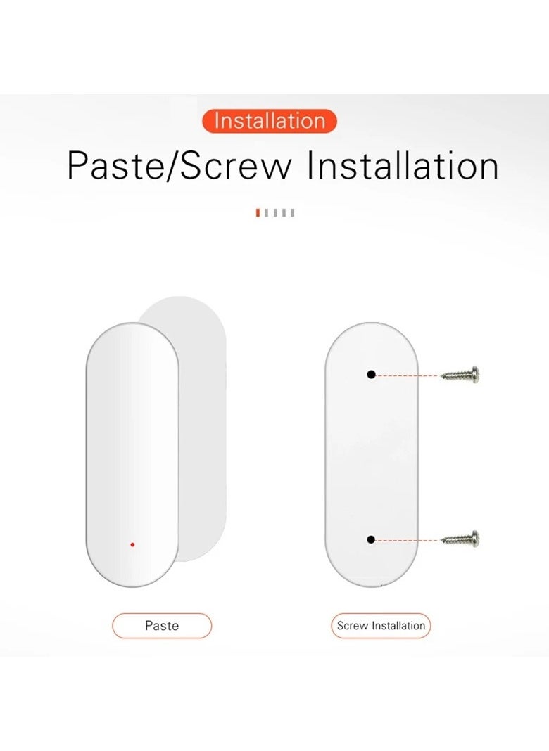 Generic - Wi Fi Sensor And Alarm When Opening Or Closing Doors Or Windows Via The Tuya Smart Application On Your Mobile Phone - Image 1