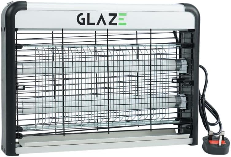 GLAZE 20W Electric Insect Killer Lamp - UV Fly & Mosquito Zapper - Image 1