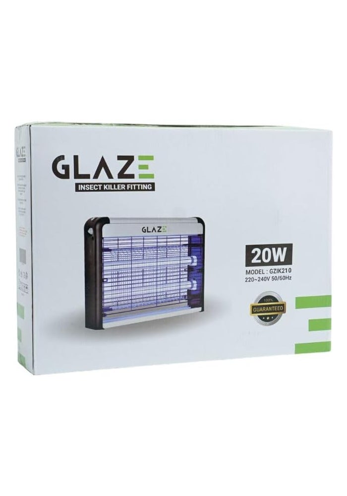 GLAZE 20W Electric Insect Killer Lamp - UV Fly & Mosquito Zapper - Image 2