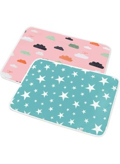 Moro Moro Baby Waterproof Changing Pad, 50x70 cm, Soft Cotton Surface  - Image 2