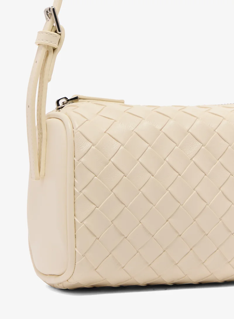 جينجر حقيبة كتف بنسيج منسوج