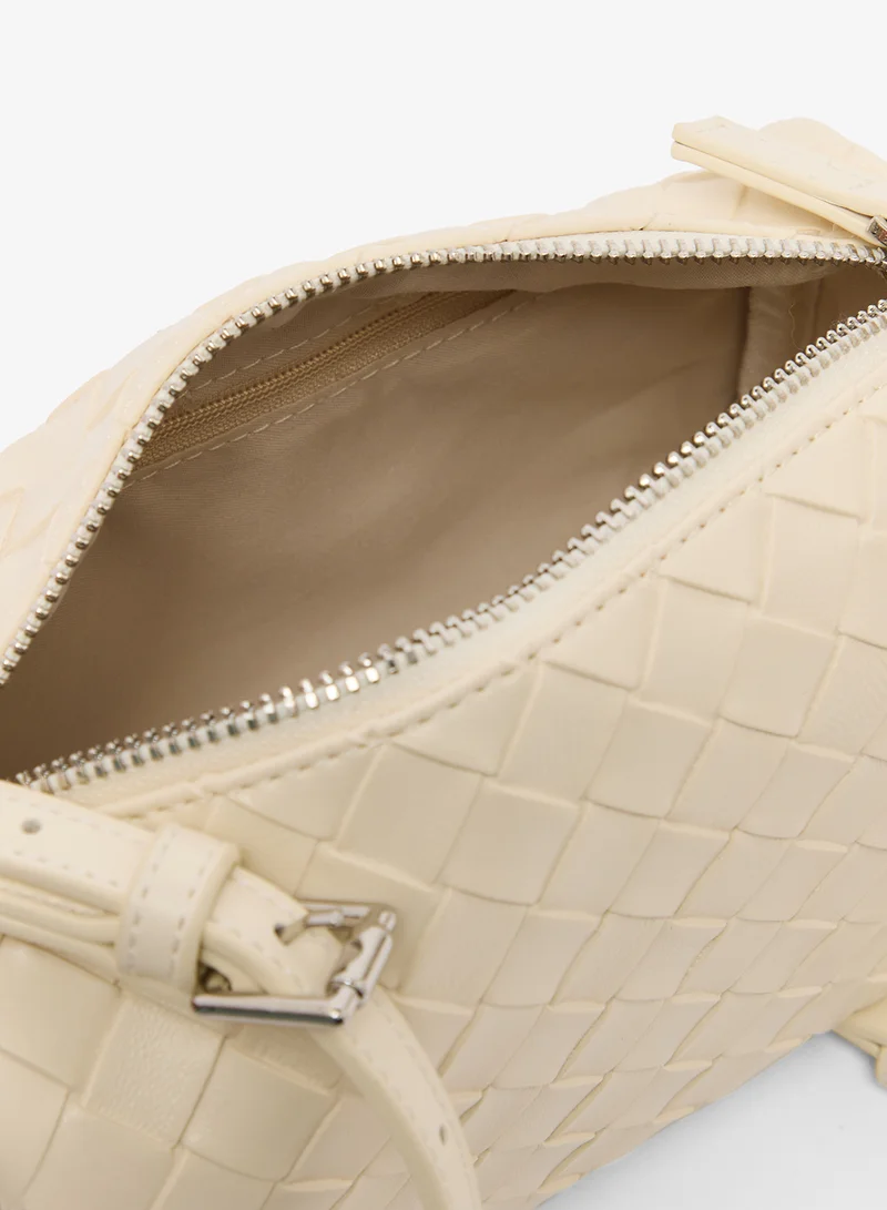 جينجر حقيبة كتف بنسيج منسوج