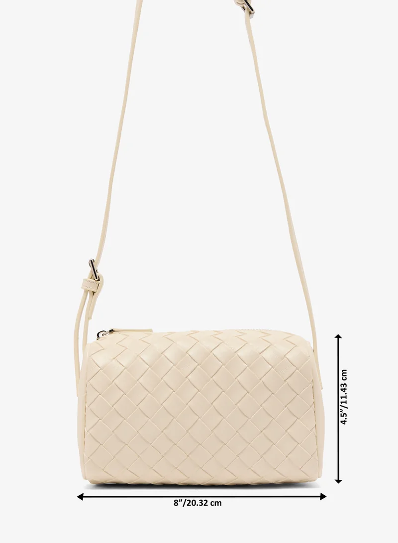 جينجر حقيبة كتف بنسيج منسوج