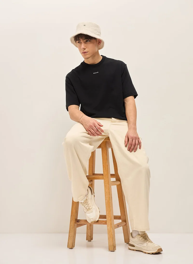 THE BEAR HOUSE Men’s Cotton T-Shirt – Soft, Breathable & Comfortable, Perfect for Casual Wear, Ideal for Everyday & Summer Wear