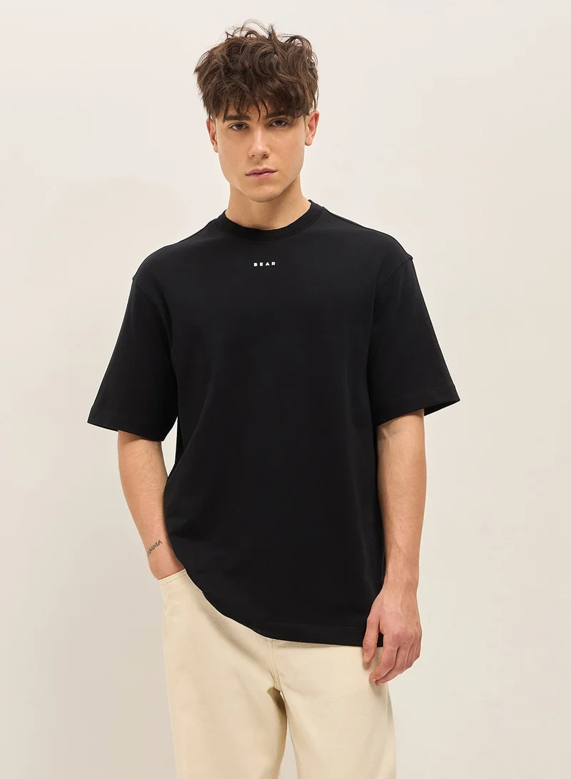 THE BEAR HOUSE Men’s Cotton T-Shirt – Soft, Breathable & Comfortable, Perfect for Casual Wear, Ideal for Everyday & Summer Wear
