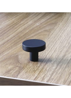 6 Pack Black Cabinet Knobs, Black Aluminum Alloy Dresser Knobs Drawer Pulls and Knobs Furniture Hardware Modern Round Knobs Black Knobs Kitchen Cabinet Door Knob for Drawer, Cupboard, Wardrobe and Furniture Decoration - pzsku/ZE7E9DACA7947C1140869Z/45/_/1733987270/03d22a4f-b7c2-41b0-82da-71ab2a0560d8