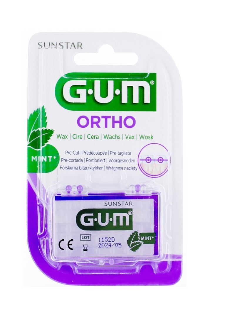 GUM 724 ORTHO WAX MINT