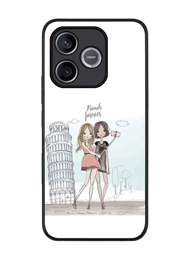 Stylizedd For Honor 600 Lite / 500 Smart / Honor X80i Case,Slim fit Camera Protection, Shockproof Thin Phone cover  - Friends Forever - Image 1