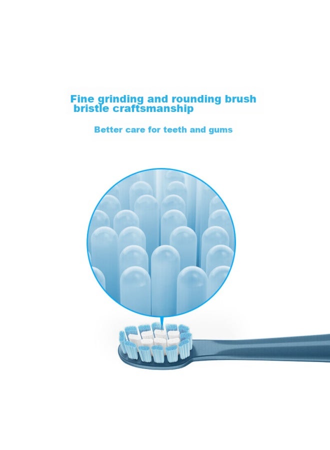 Flyco Men's Electric Toothbrush, Adult Couple Gift For Boyfriend, Birthday Qixi Festival Present, Smart Sonic Deep Cleaning Soft Bristle Toothbrush Ft7105 Deep Sea Blue Birthday Limited Edition - Image 5