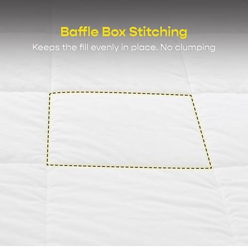 SleepyCat Luxe Comforter | 150 GSM for Summer Season | Lightweight, Hypoallergenic AC Comforter | Luxury Cotton Modal Fabric | Double, White (90 x 100) - Image 4