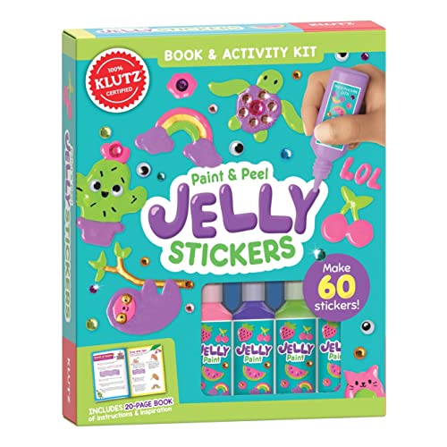 Paint And Peel Jelly Stickers