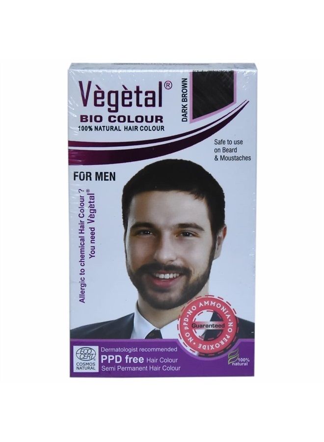 Vegetal لون بيولوجي (بني داكن، 25 جرام) - Image 1