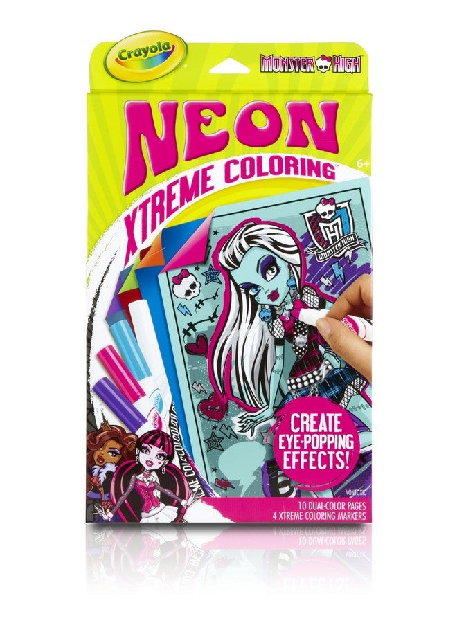 Crayola Neon Extreme Monster High Coloring Kit - Image 2