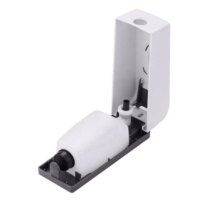 Bath Guru Bathroom Abs Plastic Soap Shampoo Conditioner Lotion Gel Dispenser Wall Mounted 350 Ml (Set of 3, Push White) - Image 5