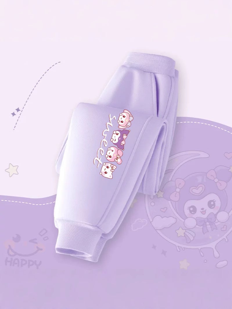 Children'S Pants Western Style All-Match Girls Trousers Girls' Sports Korean Style Outer Wear Trendy Sweat Pants - Image 2