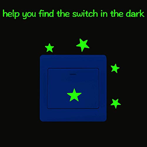 DreamKraft Glow Wall Self-Adhesive Sticker Starry Night Design (Vinyl,Neon, 30cms x 24cms,422 Stickers) - Image 5