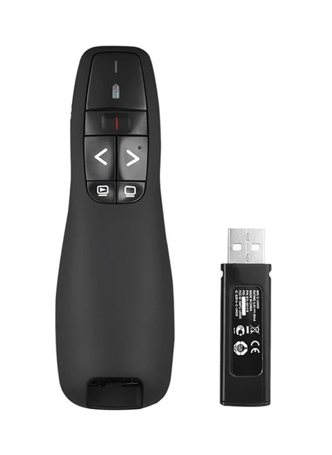 نيبمينينت عارض USB لاسلكي مع مؤشر ليزري أسود  - Image 1