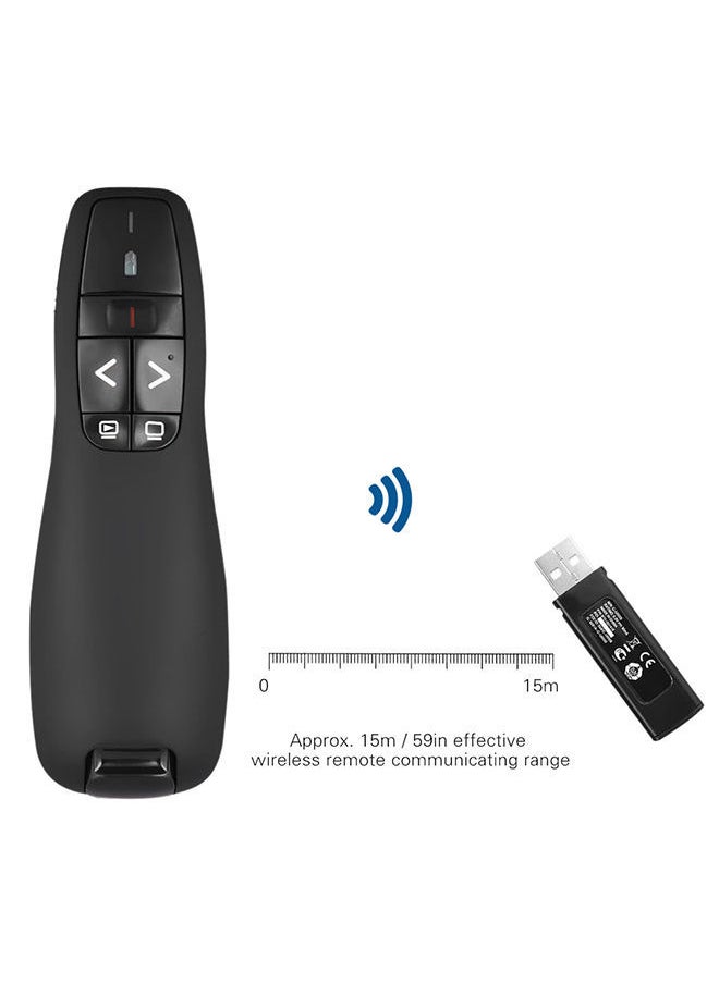 نيبمينينت عارض USB لاسلكي مع مؤشر ليزري أسود  - Image 4