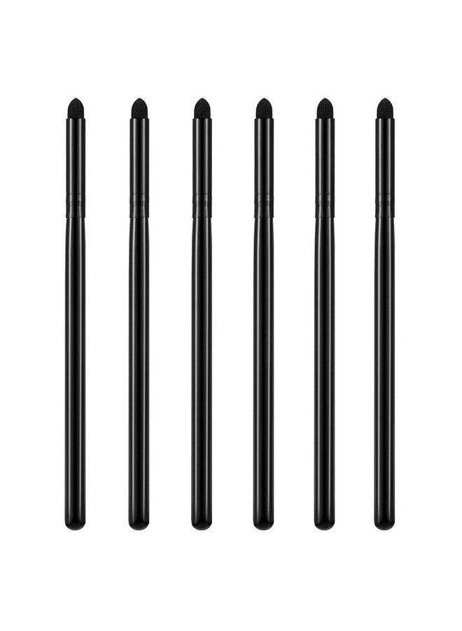 SALOCY Eyeliner Smudge Brush Sponge,5 Pcs Soft Eyeshadow Applicators Blending Brush,Eye Pencil Eyeliner Brush Makeup Tools Y - Image 1