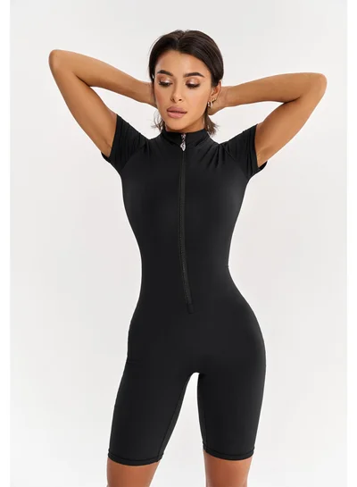 Bona Fide Bona Fide Women’s One Piece Workout Jumpsuit – Athletic Romper with Tummy Control & Lifting Effect