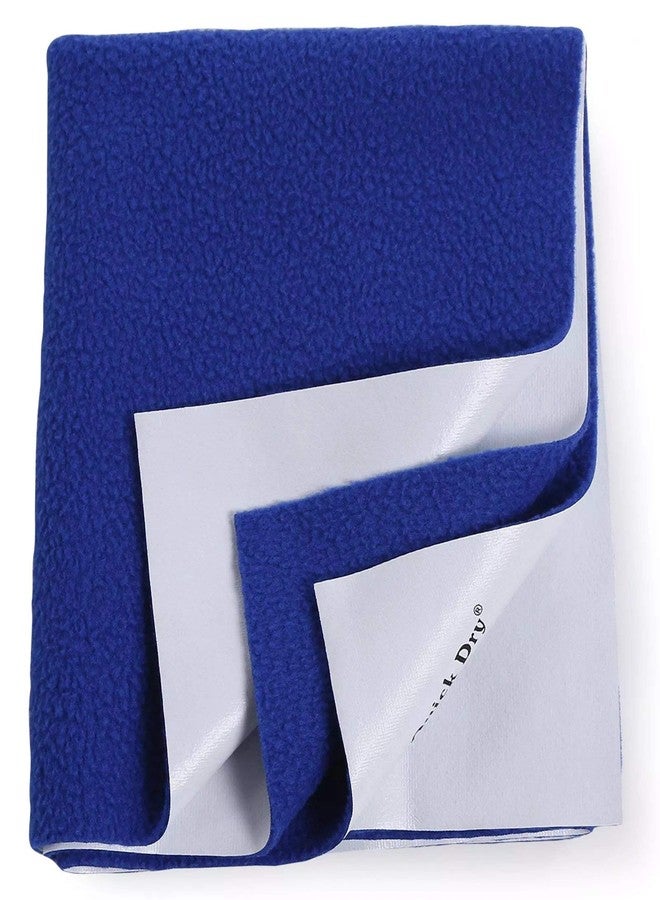 Quick Dry Baby Bed Protector (Small, Cobalt) - Image 1
