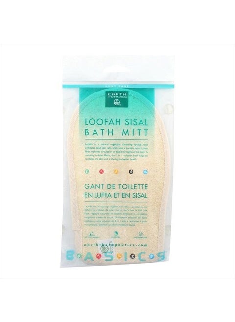 Loofah Sisal Bath Mitt Ct