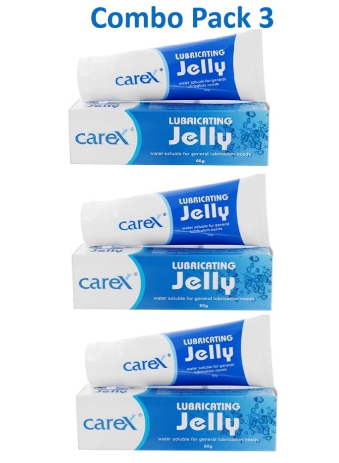 Lubricating Jelly - Regular| 60Gm Combo Pack 3