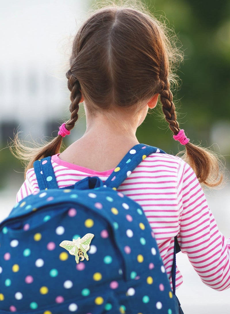 Punk Butterfly Enamel Pin Set - Unique Insect Lapel Pins with Safety Pin Design, Novelty Animal Accessories for Collars and Fashion Statements. - Image 3