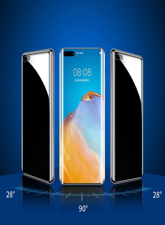 LOOKSEVEN 2 Pack Privacy Hydrogel Film For Samsung Galaxy Note 9 Clear Soft TPU Screen Protector High Sensitivity Protective Film (Not Tempered Film) - Image 2