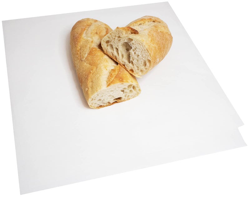 Stephanie Imports MADE IN USA 500 Sheets of Food Grade Grease Resistant Kraft Deli Tissue Paper 12 X 12 White Unwaxed Biodegradable and Compostable