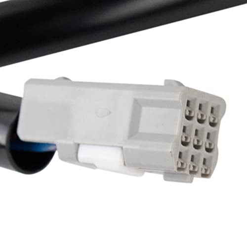 TRQ Right Mirror without Heat Power Folding Passenger Side Compatible with 2019-2023 Mazda CX-5 MA1321243 - Image 2