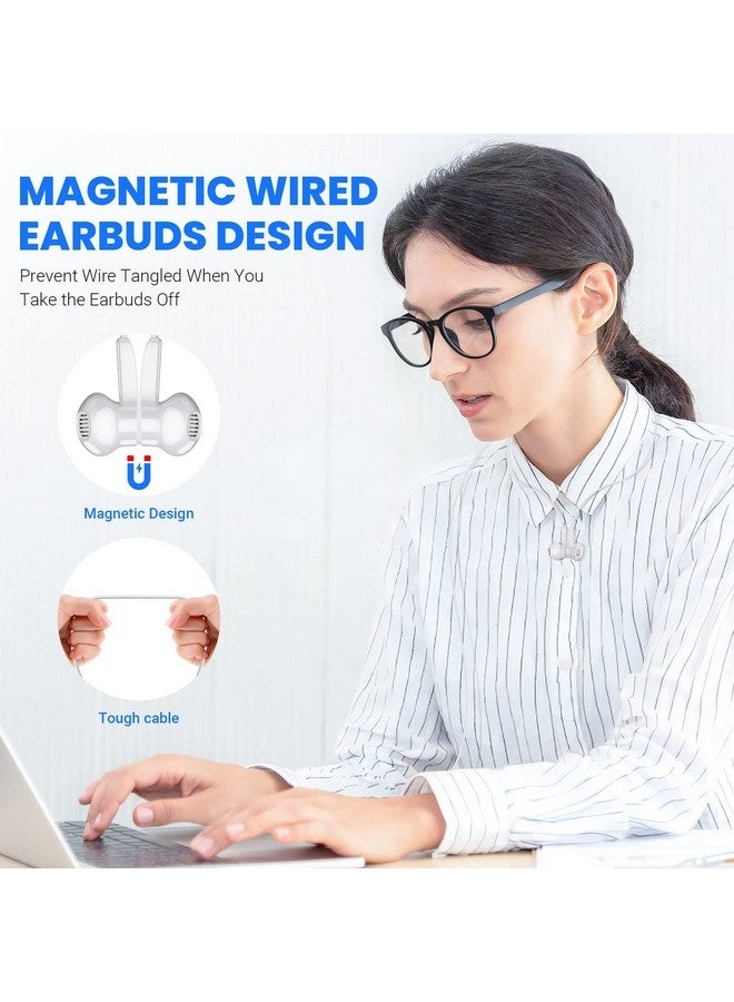 بيوينتي سماعات رأس USB C لهاتف Google Pixel 9 Pro XL Fold 8a 8 7 6 A، سماعات أذن من النوع C عازلة للضوضاء سلكية مع ميكروفون سلك ستيريو عالي الدقة لهاتف Galaxy S25 Ultra S24 FE S23 A35 S9 iPhone 16 15 Pro Max - Image 4