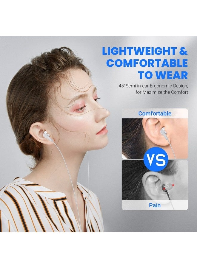 بيوينتي سماعات رأس USB C لهاتف Google Pixel 9 Pro XL Fold 8a 8 7 6 A، سماعات أذن من النوع C عازلة للضوضاء سلكية مع ميكروفون سلك ستيريو عالي الدقة لهاتف Galaxy S25 Ultra S24 FE S23 A35 S9 iPhone 16 15 Pro Max - Image 3