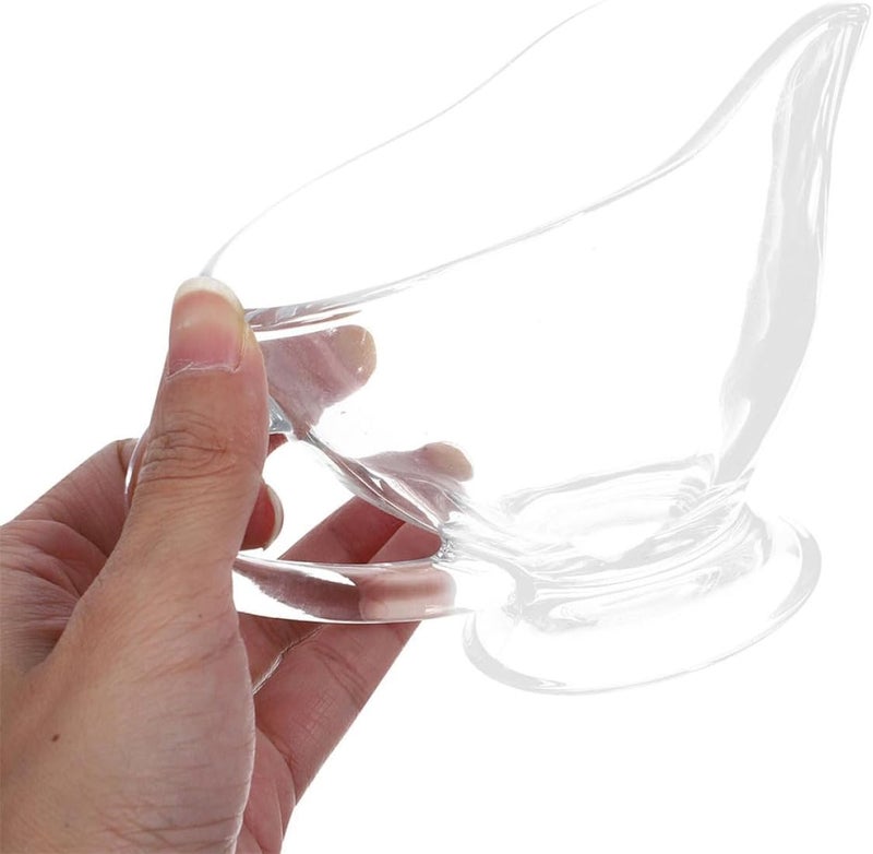 Toyvian 3pcs Glass Gravy Boats with Spout 215ml, Sauce Jugs for Serving, Microwave and Dishwasher Safe, Small Glass Pitchers for Holiday Dining and Table Use - Image 4