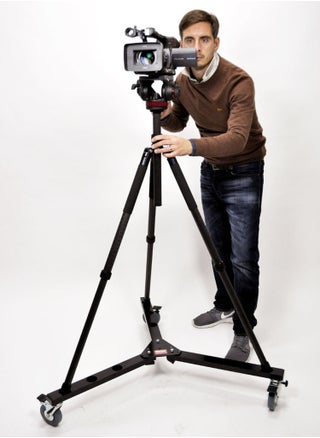 3 Wheels Pulley Universal Foldable DSLR Camera Tripod With Dolly Base Stand - pzsku/ZE7EB01879507F3373B7CZ/45/_/1670509727/1f7daa4e-635a-46d1-8318-693ba892d928
