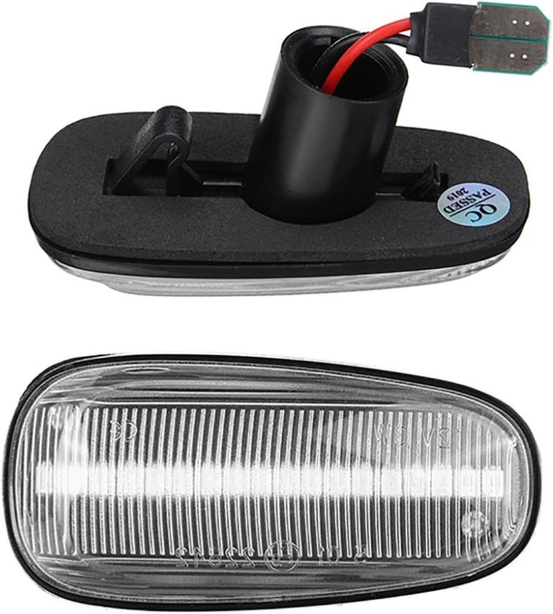QASULER 2PCS Signal Lamp Side Marker Light - Image 2