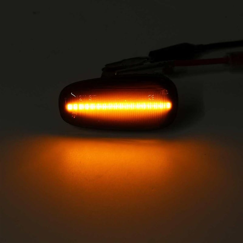 QASULER 2PCS Signal Lamp Side Marker Light - Image 4