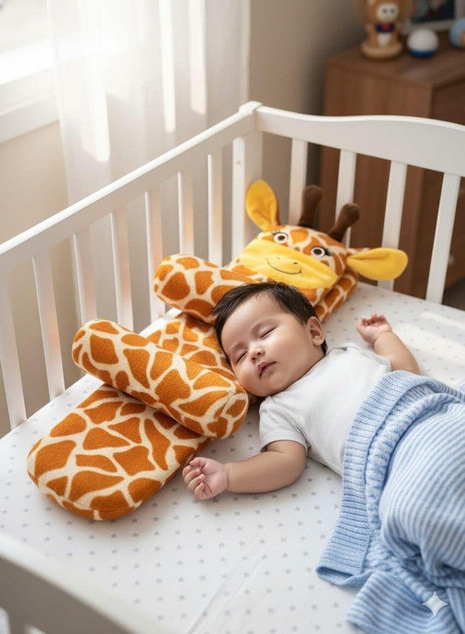 Synlark® Cozy Nursing Baby Arm Pillow for Cradle Gift for Novice Mothers: Head Support Anti-Spitting Breastfeeding and Bottle Feeding Nursing Arm Pillow (Slide-4) - Image 3