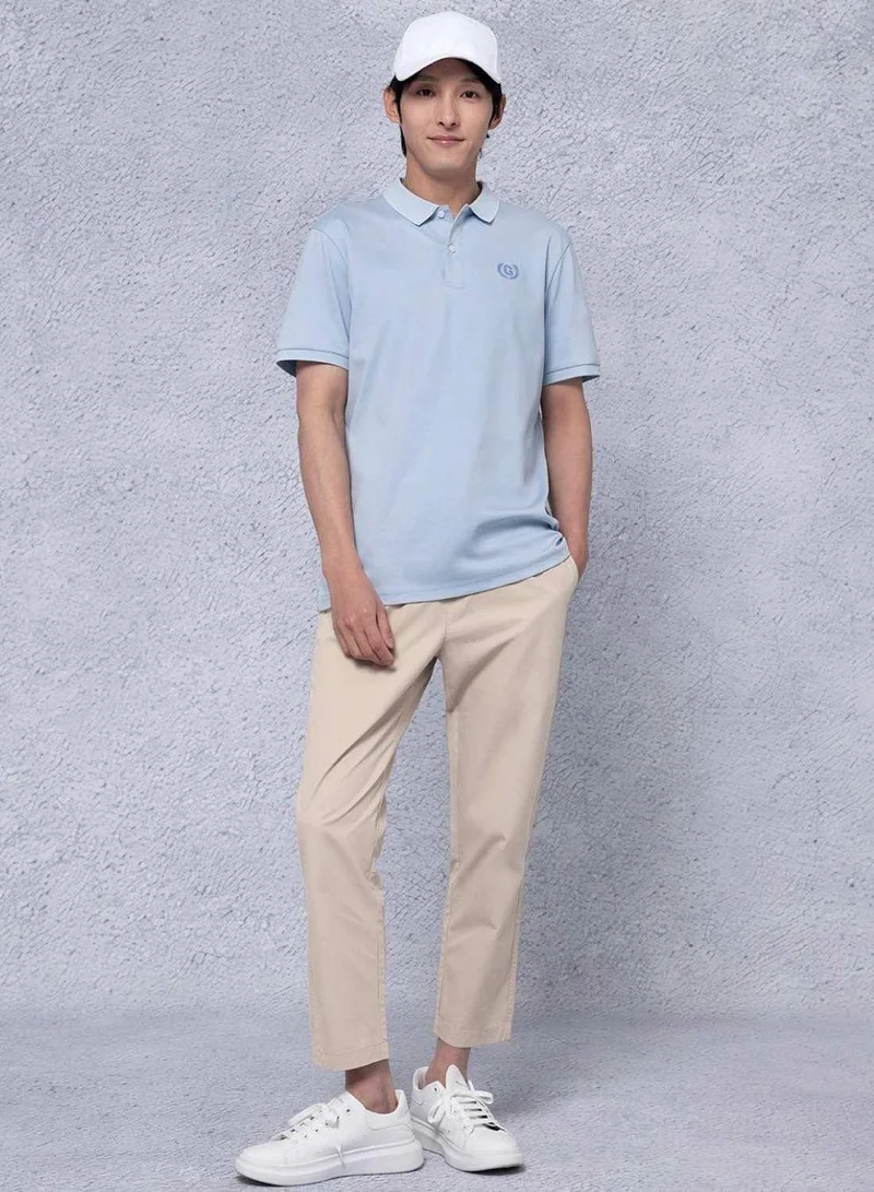 جيوردانو قميص بولو رجالي بقصّة Slim Fit Liquid Touch