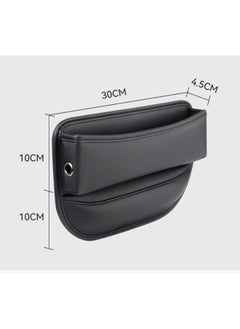 Eoptify Leather Car Seat Gap Filler and Storage Box, Interior Side Organizer for Phone, Glasses, Card, and Keys - Automotive Accessories for Small Items  - Image 2