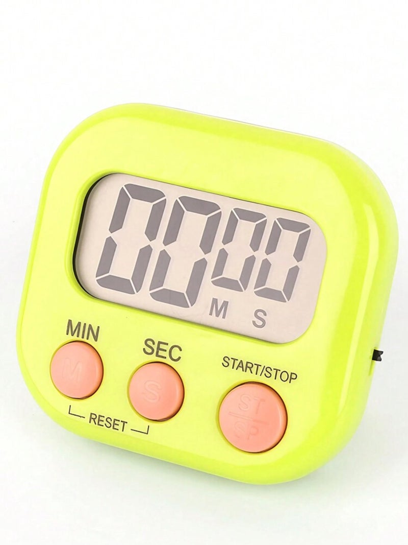 Magnetic Digital Kitchen Timer - Large Display, Electronic Kitchen Cooking Timer for Cooking, Gaming, Gym, Break, Classroom (Green) - Image 1