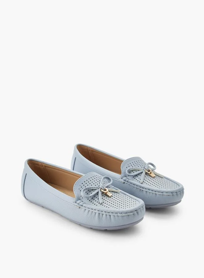 فلورا بيلا من شو إكسبرس Flora Bella Women Bow Accent Moccasins