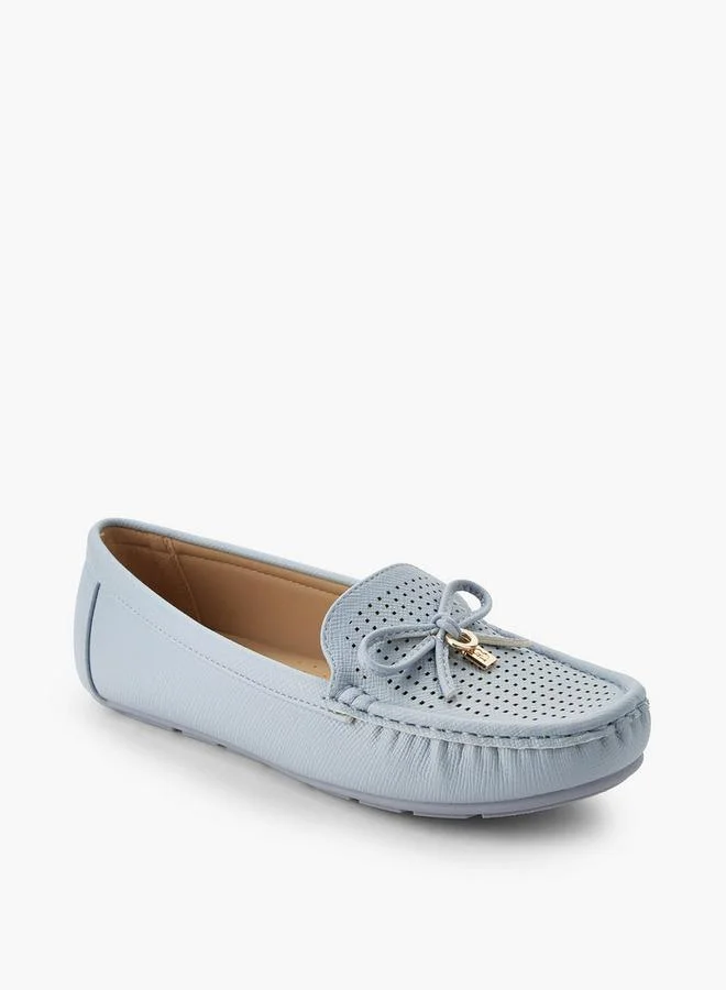 فلورا بيلا من شو إكسبرس Flora Bella Women Bow Accent Moccasins