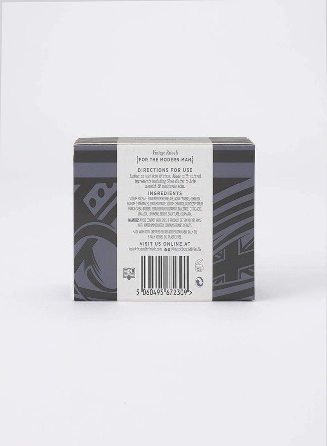 Hawkins & Brimble - Luxury Soap Bar for Men, 100g - Moisturising Soap Bar - Ginseng & Elemi - Image 5