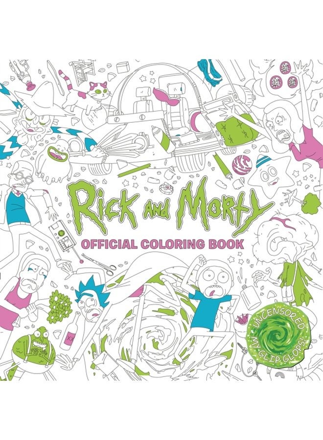 Rick and Morty Official Coloring Book - Paperback